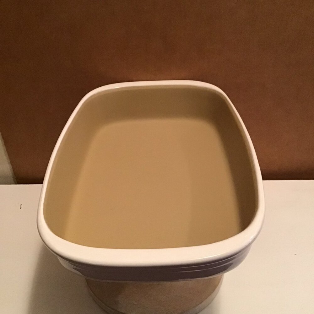 Haeger Beige Natural Stone Premium Bakeware Casserole Dish 15x10 Inches USA